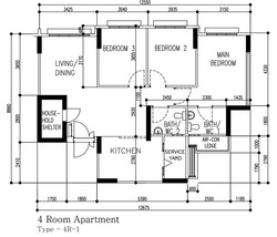 Blk 677A Park Grove @ Yishun (Yishun), HDB 4 Rooms #537334151